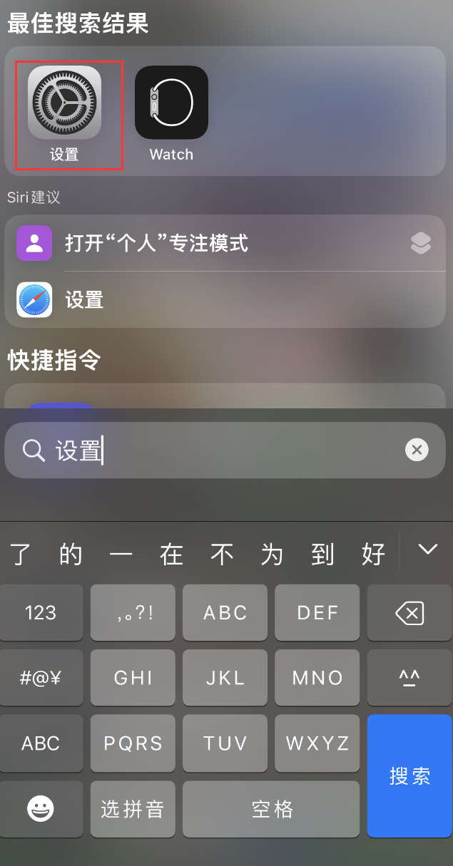 铅山苹果手机维修分享：iPhone 找不到“设置”或“App Store”怎么办？ 