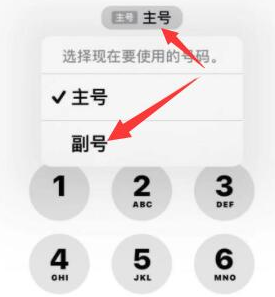 铅山苹果14维修店分享iPhone 14 Pro Max使用副卡打电话的方法 