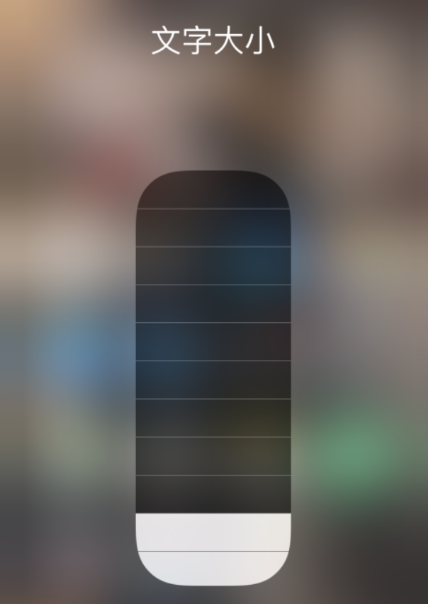 铅山苹果手机维修分享小技巧：在 iPhone 控制中心快速调节字体大小 